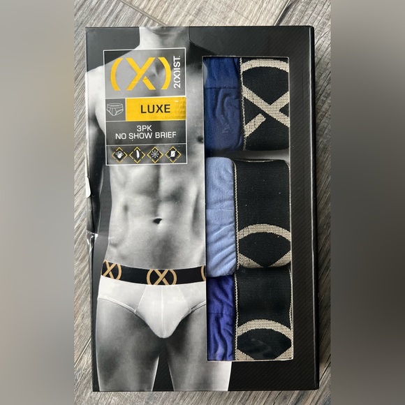 2xist Size Small Brief 3 Pack - Picture 1 of 5